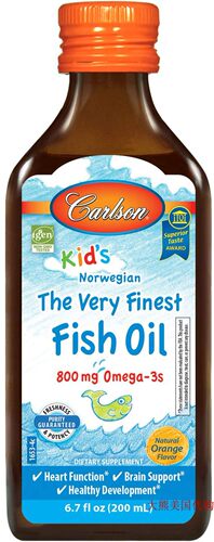 Carlson Kid's Norwegian The Very Finest Fish Oil