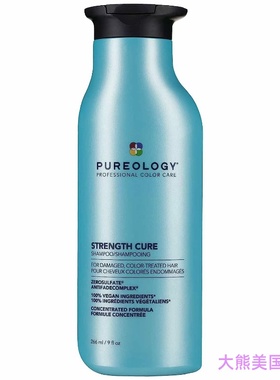 Pureology Strength Cure Shampoo, Damaged, Color-Treated Hair