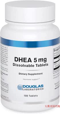 Douglas Laboratories DHEA 5 mg, Dissolvable Tablets