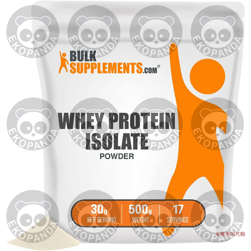 BulkSupplements CLEAN Whey Protein Powder Isolate 90% (1 Kg)