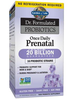 Garden of Life Dr. Formulated Probiotic Once Daily Prenatal