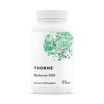 Thorne Research Berberine-500, Botanical Compound, 60 Caps
