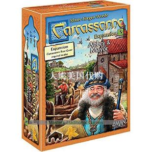 Carcassonne Expansion 5 Abbey and Mayor Board Game