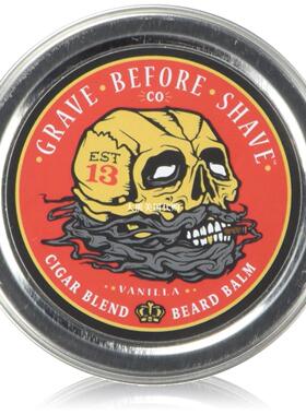 GRAVE BEFORE SHAVE Cigar Blend Beard Balm, Cigar/Vanilla