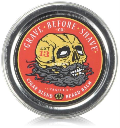 GRAVE BEFORE SHAVE Cigar Blend Beard Balm, Cigar/Vanilla