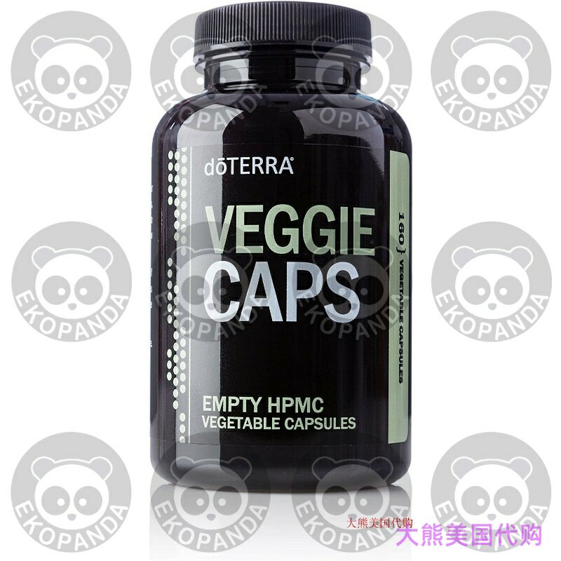 doTERRA Veggie Caps, Empty HPMC, 160 capsules