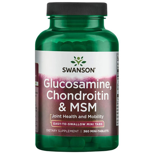 Swanson Glucosamine, Chondroitin & MSM Joint Health Mobility