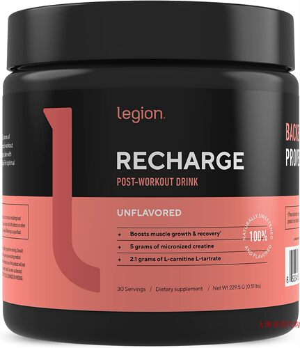 Legion Recharge Post Workout Supplement, 30 Servings