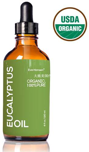 USDA Organic Eucalyptus Oil by Eve Hansen 4oz 桉树精油 120ml