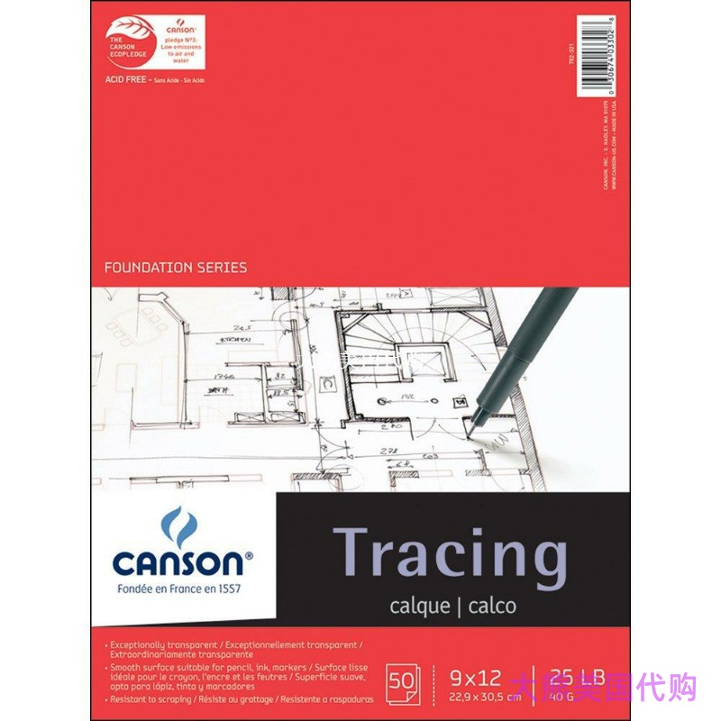 Canson 702-321 Pro-Art 9