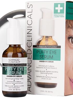 Advanced Clinicals Puffy Eye Under Eye Serum, 52 ml