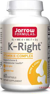 Jarrow Formulas K-Right, Bone & Cardiovascular Health Suppor