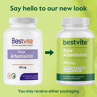 BESTVITE Artemisinin 100mg, 120 Vegetarian Capsules
