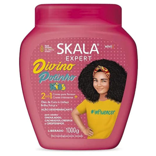 Skala Expert Creme de Tratamento 2 em 1 Crespinho Divino