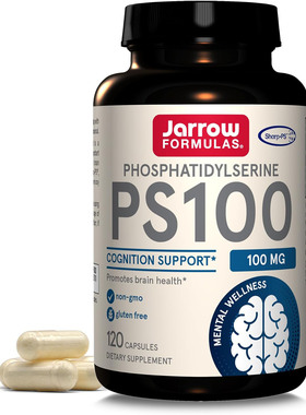 Jarrow Formulas 100 mg Phosphatidylserine (PS 100), Brain