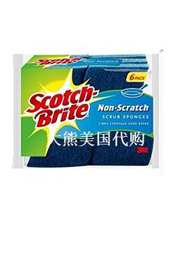 Scotch-brite Non-scratch Scrub Sponge 526, 12 Count