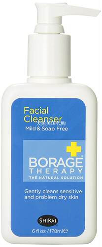 Shikai Borage Dry Skin Therapy Facial Cleanser, 6 oz
