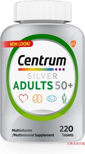 Centrum Silver Multivitamin/Multimineral, Age 50+, 220 Count
