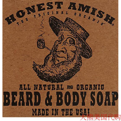 Honest Amish Beard & Body Soap (Slick)