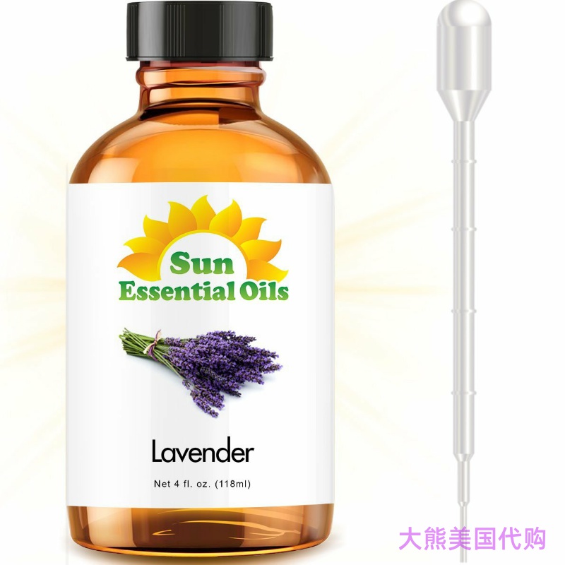 Lavender Essential Oil by Sun Essentials, 4oz