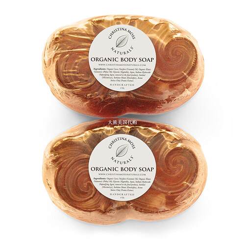 Body Soap, Glycerin Bath Bar By Christina Moss Naturals.