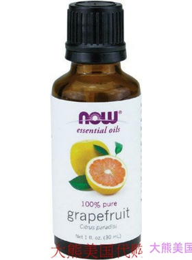 Now Foods Grapefruit Essential Oil, 1-Ounce 葡萄柚精油