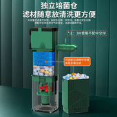 鱼缸过滤器静音四合一净水循环内置潜水增氧气泵吸便过滤泵小水族