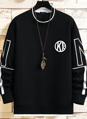 超特大码胖佬肥佬加肥加大号宽松400斤假两件上衣体恤加绒卫衣男