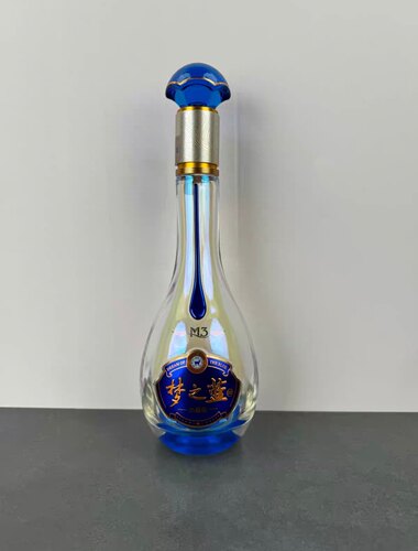 梦之蓝海之蓝天之蓝系列空瓶摆件无酒稀有空酒瓶高档瓶子