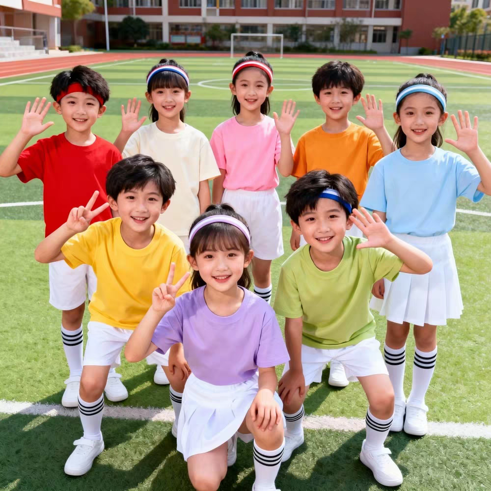 多巴胺夏季幼儿园亲子装短袖T恤