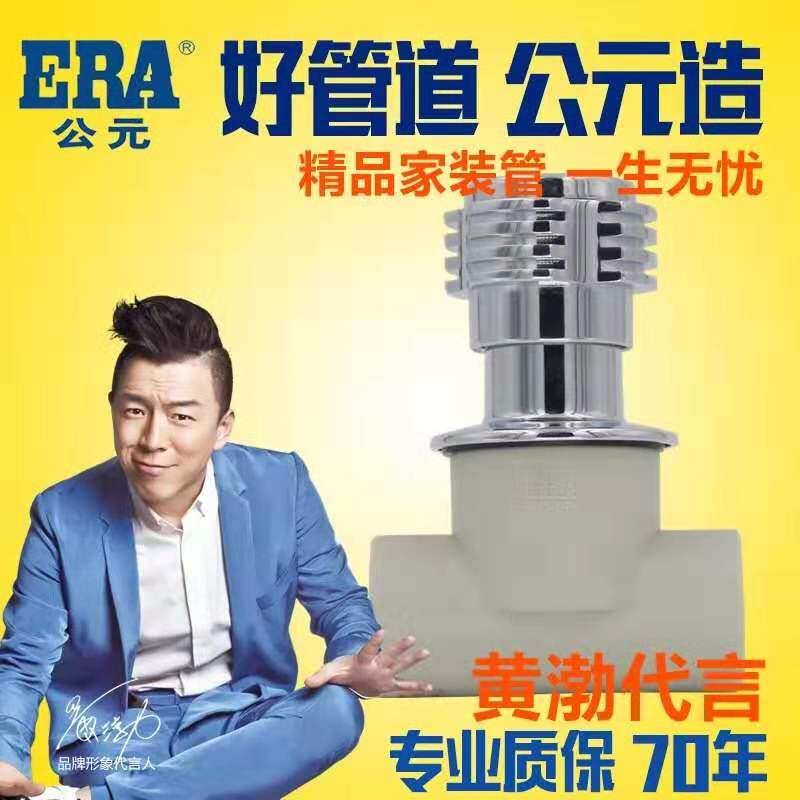 ERA公元ppr灰色4分6分20PPR水管管件配件灰色暗阀阀门总开关20 25