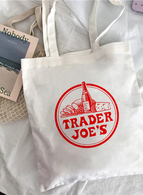 traderjoe’s包缺德舅环保袋购物袋帆布包trader joe s帆布袋定制