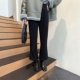 摩登197松紧高腰加绒微喇裤 2K609B 弹力显瘦九分裤 女2025冬季 新款