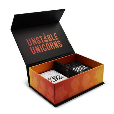 英文独角兽桌游玩具unstable unicorns家庭聚会纸牌游戏