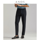 ANOS三防面料新款 子 免烫四面弹商务休闲轻盈透气春秋裤 西裤 男修身