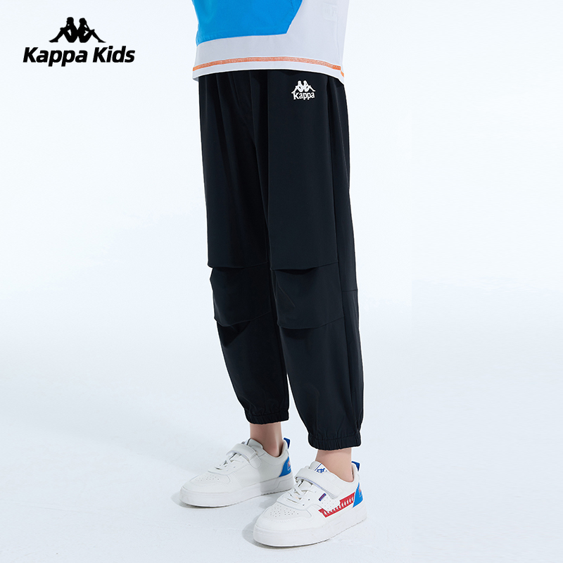 Kappa卡帕童装儿童裤子男防蚊裤