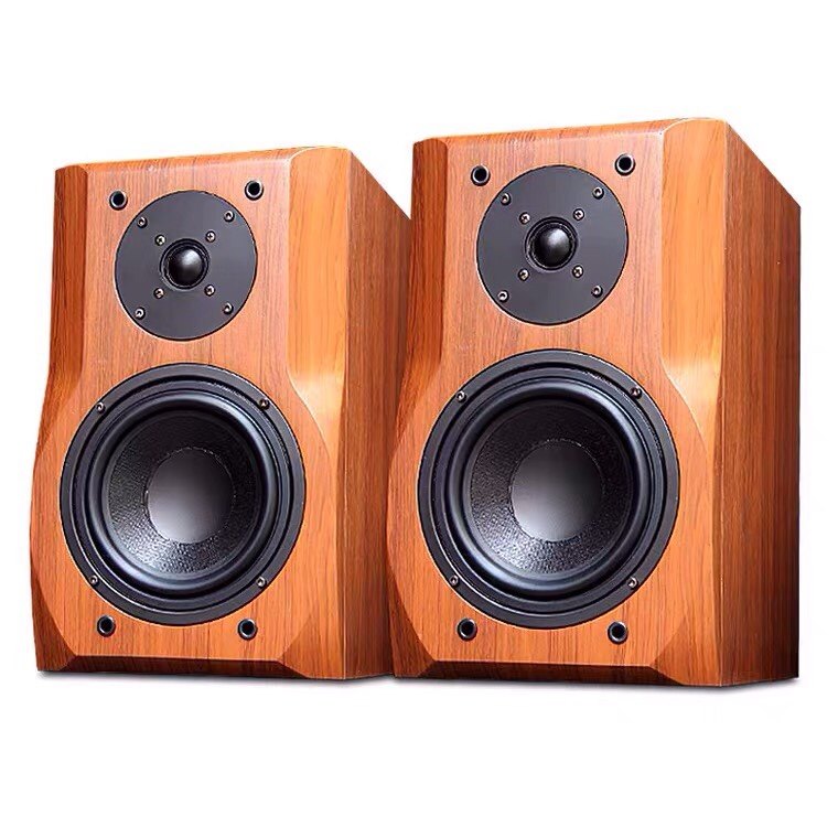 英国之声原装正品发烧hifi书架无源音箱6.5寸对箱2.0音响木质家用