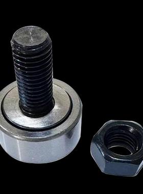 全牙全螺纹凸轮随动器滚轮滚针轴承CF5 6 8 10 12 16 20 KR16 19