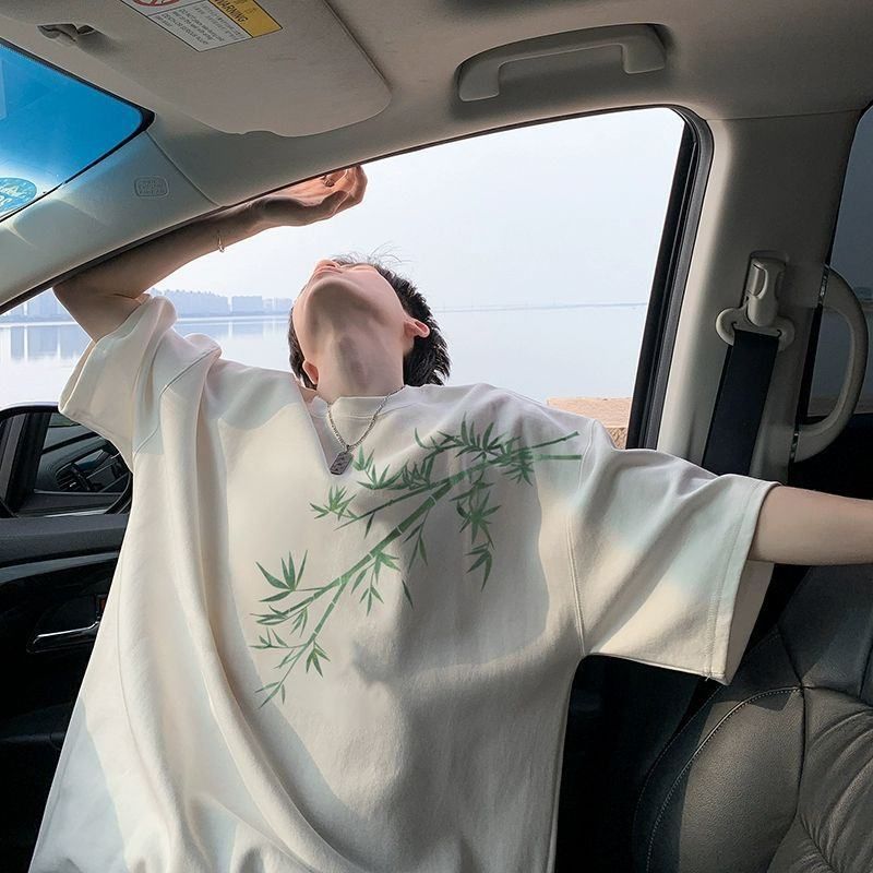 oversizet恤休闲中国风220短袖