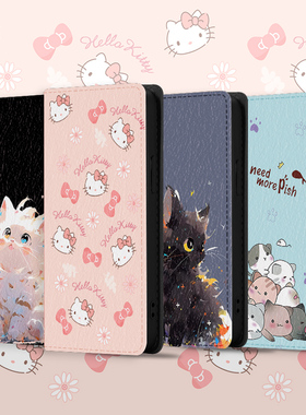 翻盖皮套适用三星a5手机壳a6s防摔a8s+保护套a9starlite软壳a10s卡通a12/a13/a14/2018