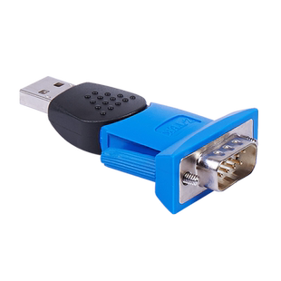 z-tek力特USB转rs232c串口线DB9针公头COM转换器ztek串口头原装进口PL2303芯片ZE398C支持win11编程器