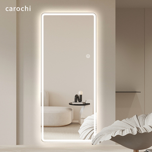 壁挂式镜子全面镜子壁挂式服装店网红专用轻智能试装客厅衣帽间梳