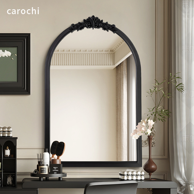 拱形法式复古梳妆镜挂墙式化妆镜