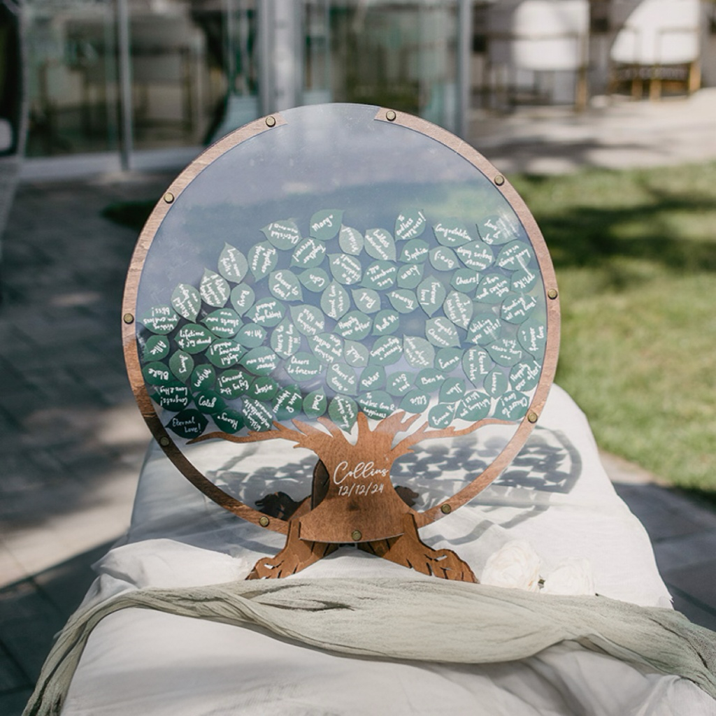 创意婚礼宾客留言牌活动签名