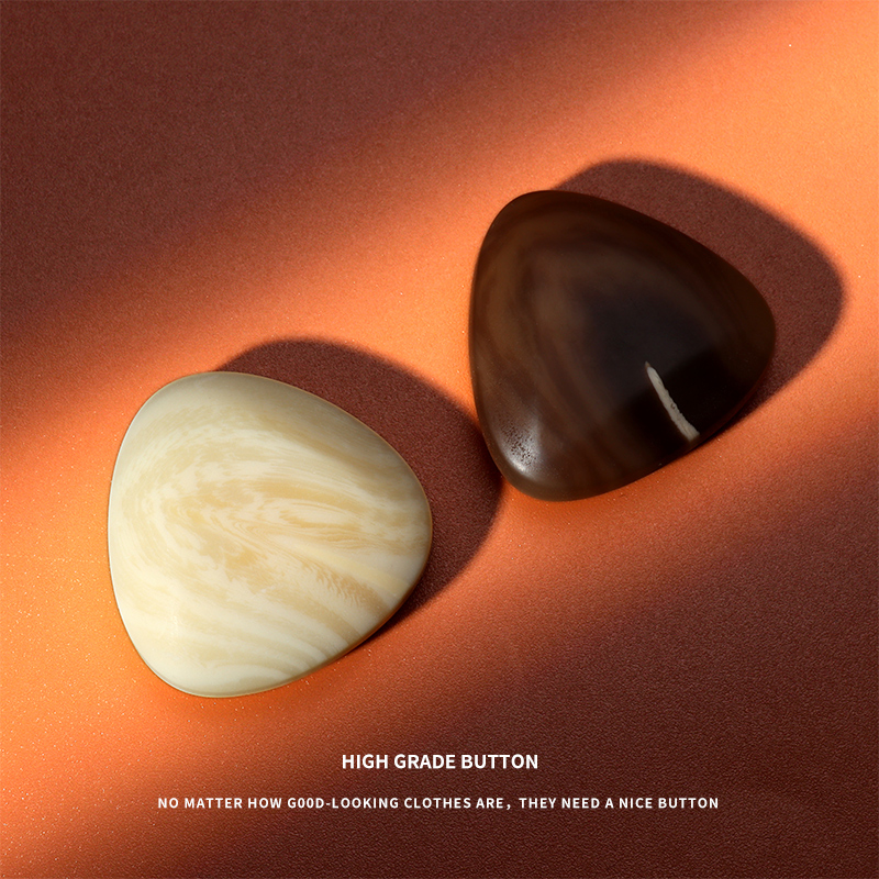 三角形纽扣大衣风衣异形树脂扣子