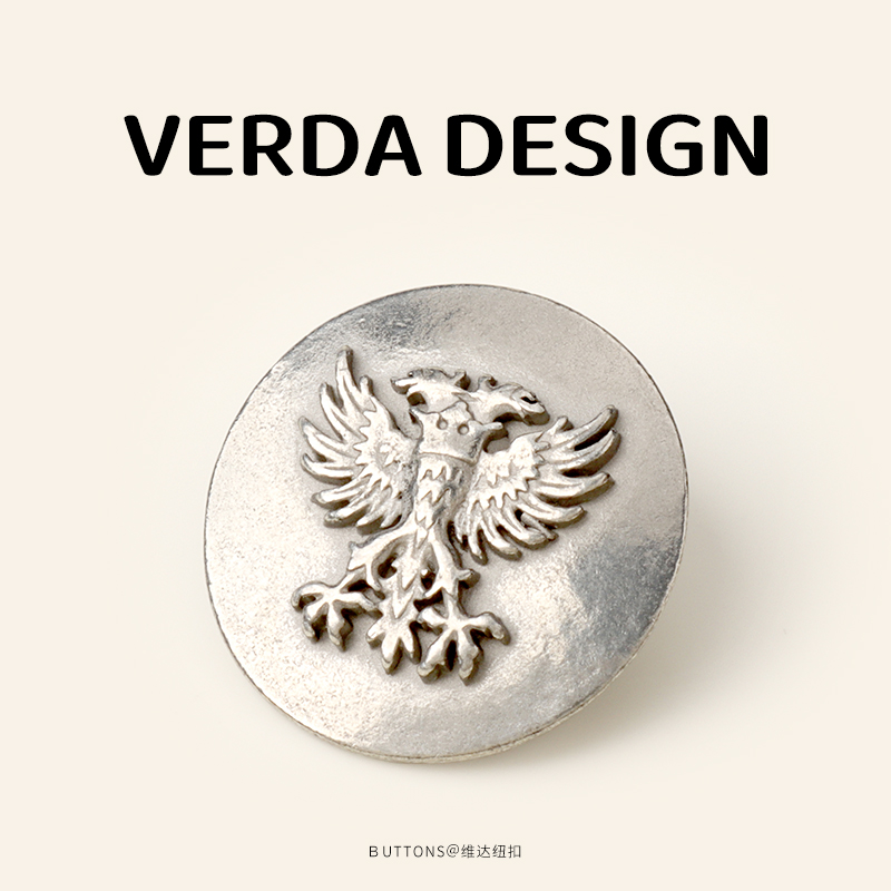 双头鹰扣子毛衣开衫西装装饰扣