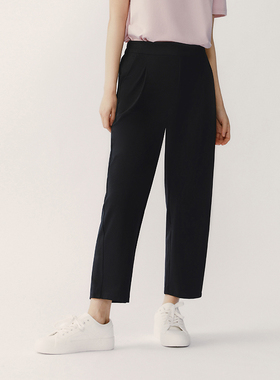 三枪女士通勤裤春夏显瘦外穿八分女小脚裤61310