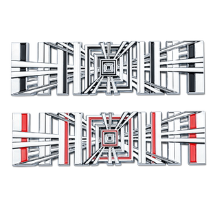 适用特斯拉tesla Model3 Y S X字标后尾标车标贴PLAID改装外饰贴