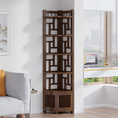 90度转角置物架墙角柜靠墙三角柜餐厅角落柜客厅拐角收纳储物柜子