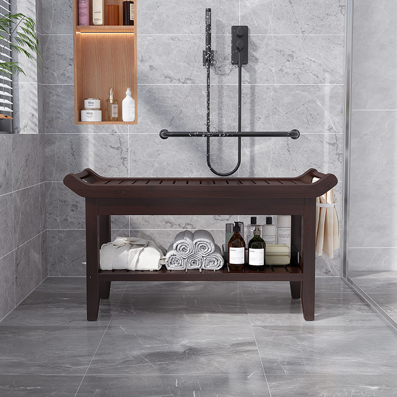 多功能沐浴凳老年人专用洗澡神器浴室置物架结实耐用儿童扶手竹椅,家装主材,浴室扶手/防护栏/助力器,淘宝优惠券,粉丝福利购,淘宝优惠卷